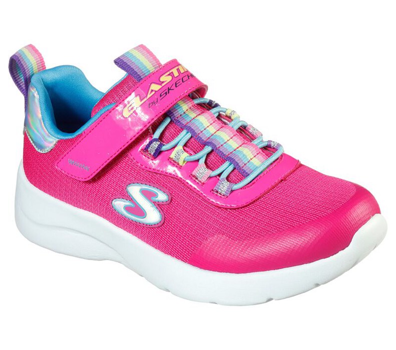 Skechers Dynamight 2.0 - Rockin' Rainbow - Girls Sneakers Pink/Multicolor [AU-XJ2899]